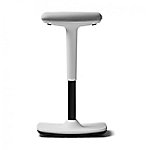 TrendOffice Sitz-/Stehhocker TO-SWIFT, höhenverstellbar 500 - 750 mm, grau / weiß