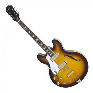 Epiphone Original Collection Casino LH Vintage Sunburst Left-Handed Semi-Acoustic Guitar