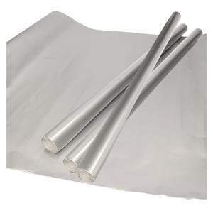 Shoppartners Multipak van 3x stuks luxe inpakpapier/cadeaupapier metallic zilver 200 x 70 cm -