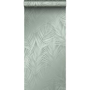 Origin - luxury wallcoverings Origin Wallcoverings behang palmbladeren vergrijsd groen - 347709 - 0,