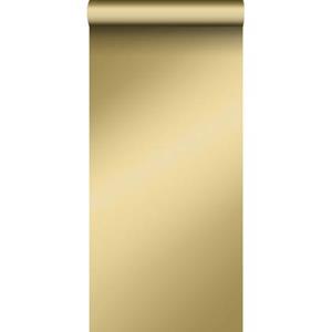 Esta Home ESTAhome behang effen glanzend goud - 139110 - 0,53 x 10,05 m