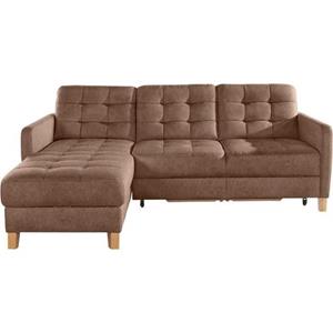 exxpo - sofa fashion Hoekbank Elio, L-vorm optioneel met slaapfunctie