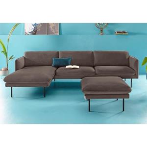 COUCH♥ Ecksofa "Levon", mit Recamierenabschluß, in moderner Optik, COUCH Lieblingsstücke