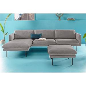 COUCH♥ Ecksofa "Levon", mit Recamierenabschluß, in moderner Optik, COUCH Lieblingsstücke