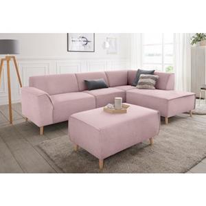 andas Ecksofa "Janek", mit Federkern und Keder in scandinavischem Design