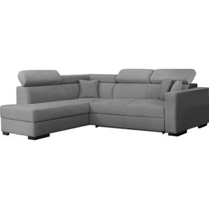 Home affaire Ecksofa "Tulio", wahlweise mit Bettfunktion und Bettkasten, incl. 3 Zierkissen