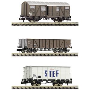 Fleischmann 880904 N 3er-Set Güterwagen der SNCF
