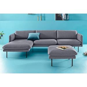 COUCH♥ Ecksofa "Levon", mit Recamierenabschluß, in moderner Optik, COUCH Lieblingsstücke