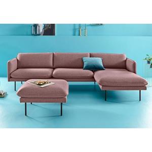 COUCH♥ Ecksofa "Levon", mit Recamierenabschluß, in moderner Optik, COUCH Lieblingsstücke