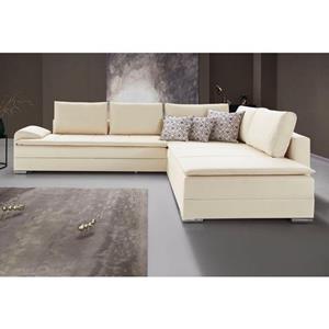 INOSIGN Ecksofa, mit Bettfunktion 180 cm, Dauerschlaffunktion