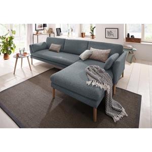 andas Ecksofa "Helsingborg", in skandinavischem Design, inkl. lose Zierkissen