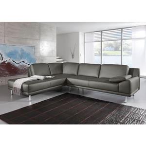 PLACES OF STYLE Ecksofa "Lisa928", mit Chrom Füßen