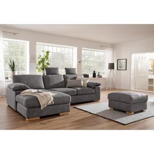 Home affaire Ecksofa "Ventura", wahlweise mit Bettfunktion und Bettfunktion/Bettkasten