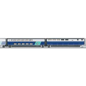 Trix T23489 Set extra wagons 3 voor de TGV Euroduplex van de SNCF