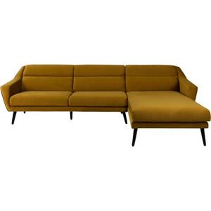 andas Ecksofa "Bille", mit Naht im Rückenkissen und Beinen aus Eichenholz, Design by Morten Georgsen