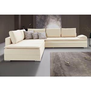 INOSIGN Ecksofa, mit Bettfunktion 180 cm, Dauerschlaffunktion