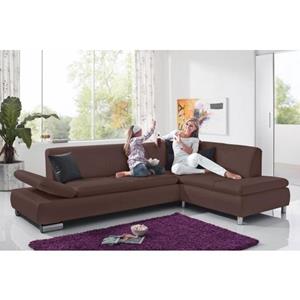 Max Winzer Ecksofa "Toulouse", mit klappbaren Armlehnen, Breite 237 cm