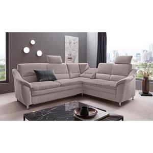 Places of Style Ecksofa "Cardoso", Federkern, wahlweise mit Bett, Schubkasten, teilweise Relaxfunktion