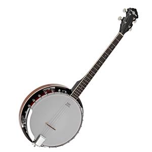 Gear4Music 4-snarige Banjo van 