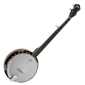 Gear4Music 5-snarige banjo van 