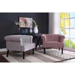 ATLANTIC home collection Sessel, Loungesessel mit Wellenunterfederung