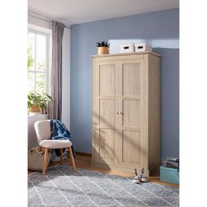 Home affaire Kledingkast Clonmel met plank en garderobestang achter de deuren, te bestellen in verschillende kleurvarianten, hoogte 180 cm