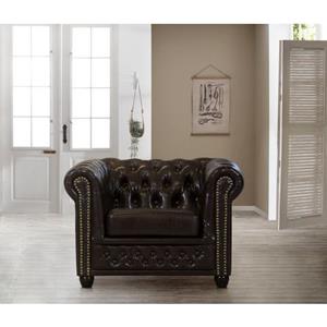 Home affaire Chesterfield-fauteuil Rysum geschikt voor de rysum serie b / d / h: 94/86/72 cm
