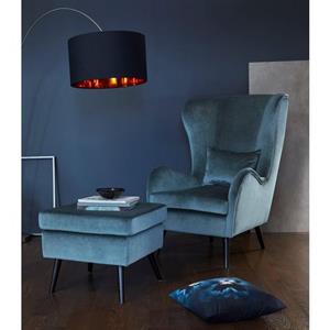 Guido Maria Kretschmer Home&Living Sessel "Salla", wahlweise mit oder ohne Hocker; großer Sessel: Maße B/T/H: 78/94/118cm