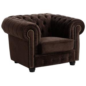 Max Winzer Chesterfield-fauteuil Rover met elegante knoopstiksels