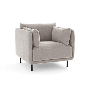 LA REDOUTE INTERIEURS Fauteuil, getextureerde stof, Victor