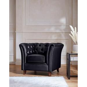 Guido Maria Kretschmer Home&Living Chesterfield-fauteuil Noblessy met echte chesterfield-capitonnage, uitstekende verwerking, fluwelige look met changerend effect