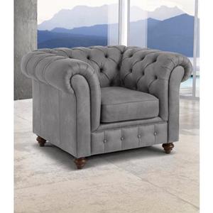 Premium collection by Home affaire Sessel "Chesterfield", mit Knopfheftung, auch in Leder