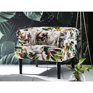 ATLANTIC home collection Sessel, Loungesessel mit Wellenunterfederung