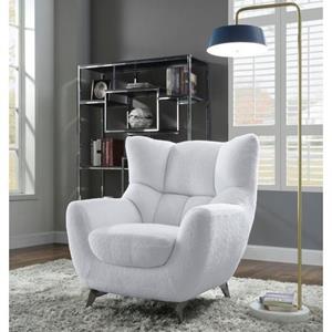 ATLANTIC home collection Sessel, trendy Bezug mit Teddyoptik