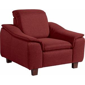 Max Winzer Fauteuil ALESSIO met afgeronde rugleuning