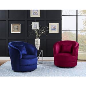 ATLANTIC home collection Draaibare fauteuil 360° vrij draaiend