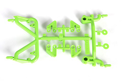 Axial Monster Truck Cage Front and Rear (Green) (AX31352)