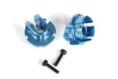 Axial Aluminum Shock Spring Retainer - 12mm (Blue) (2pcs) (AX31431)