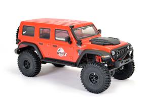 FTX Outback Mini X Fury 4WD electro crawler RTR - Rood