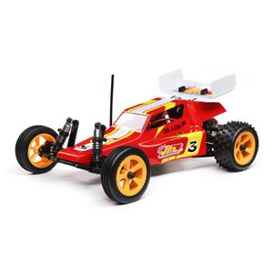 Losi 1/16 Mini JRX2 Brushed 2WD Buggy RTR - Rood