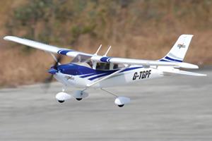 Top Gun Park Flite Cessna 182 brushless 4ch electro vliegtuig 2.4 ghz RTF