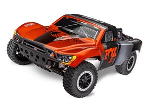 Traxxas Slash 2WD VXL brushless short course RTR - Magnum 272R Transmissie - Fox Racing
