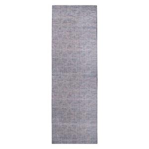 Carpet city Teppich Palm 3073 Blau/ Rosa blau/lila Gr. 60 x 110