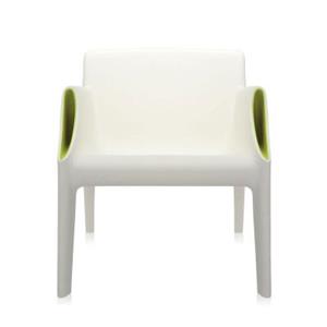 Kartell Magic Hole Sessel/Sofa  Farbe: weiss-grün