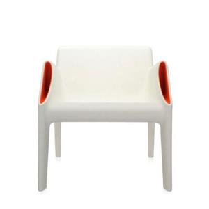 Kartell Magic Hole Sessel/Sofa  Farbe: weiss-orange