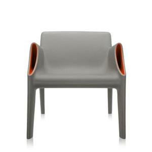 Kartell Magic Hole Sessel/Sofa  Farbe: grau-orange