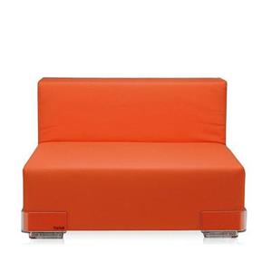 Kartell Plastics Sessel/Sofa  Ausführun Modul 6092 Farbe: orange