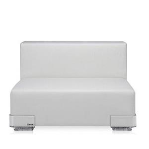 Kartell Plastics Sessel/Sofa  Ausführun Modul 6092 Farbe: weiss