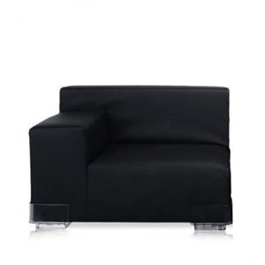 Kartell Plastics Sessel/Sofa  Ausführun Modul 6094 Farbe: schwarz