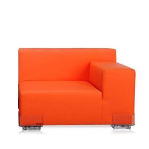 Kartell Plastics Sessel/Sofa  Ausführun Modul 6096 Farbe: orange